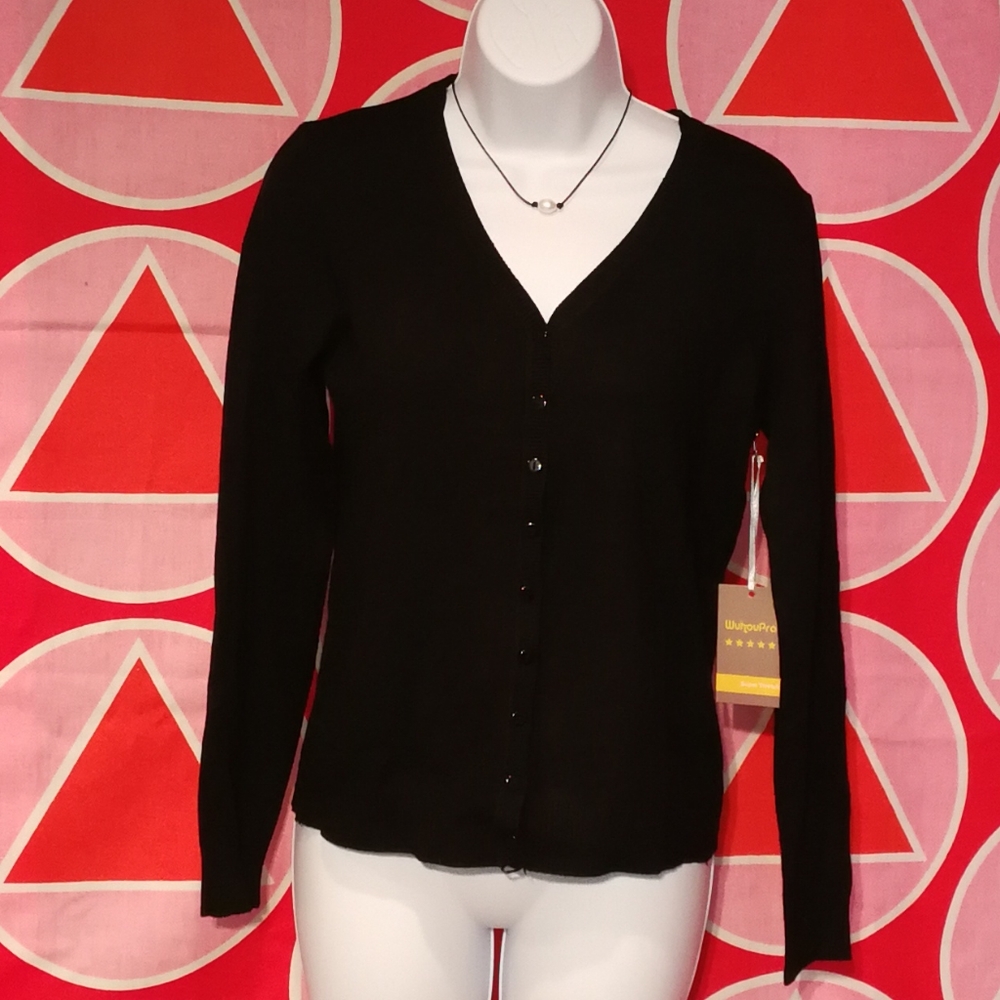 Button down cardigan sweater